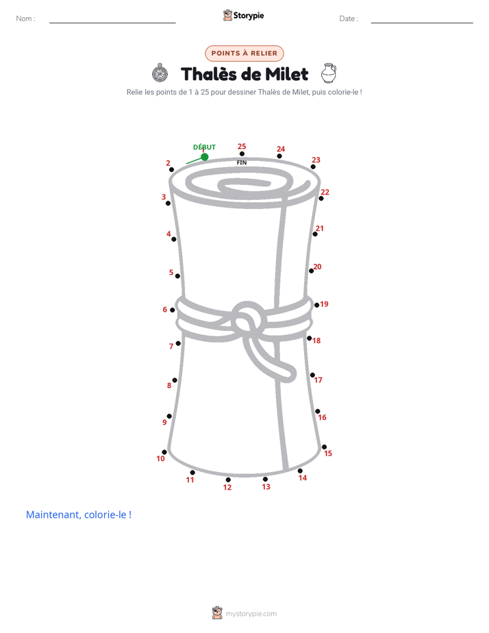 Relie les points