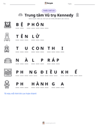 Xem trước tài liệu in sẵn Trung tâm Vũ trụ Kennedy
