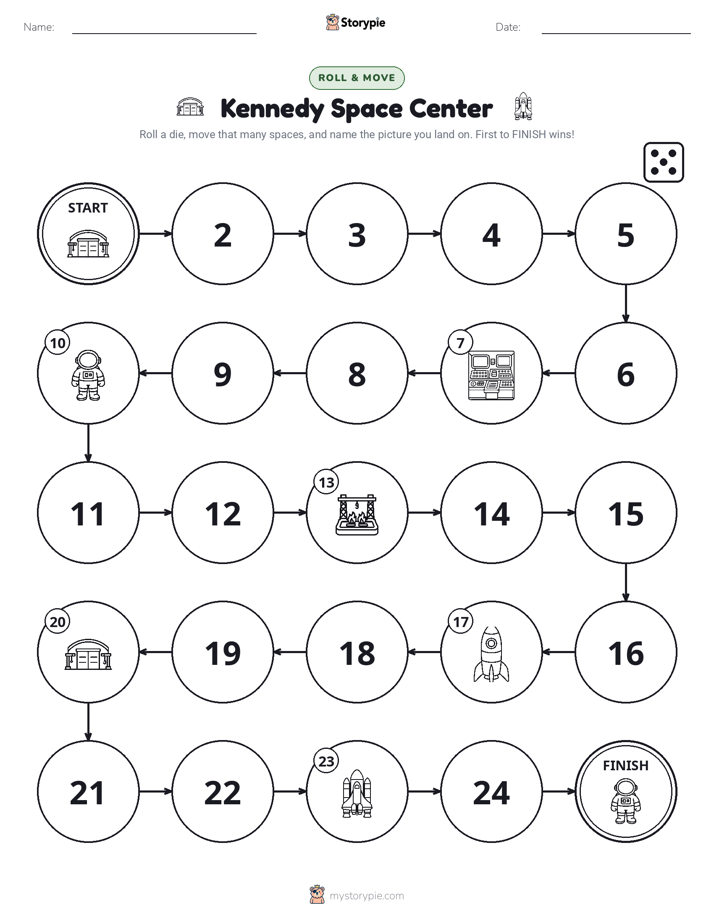 Roll & Move Game
