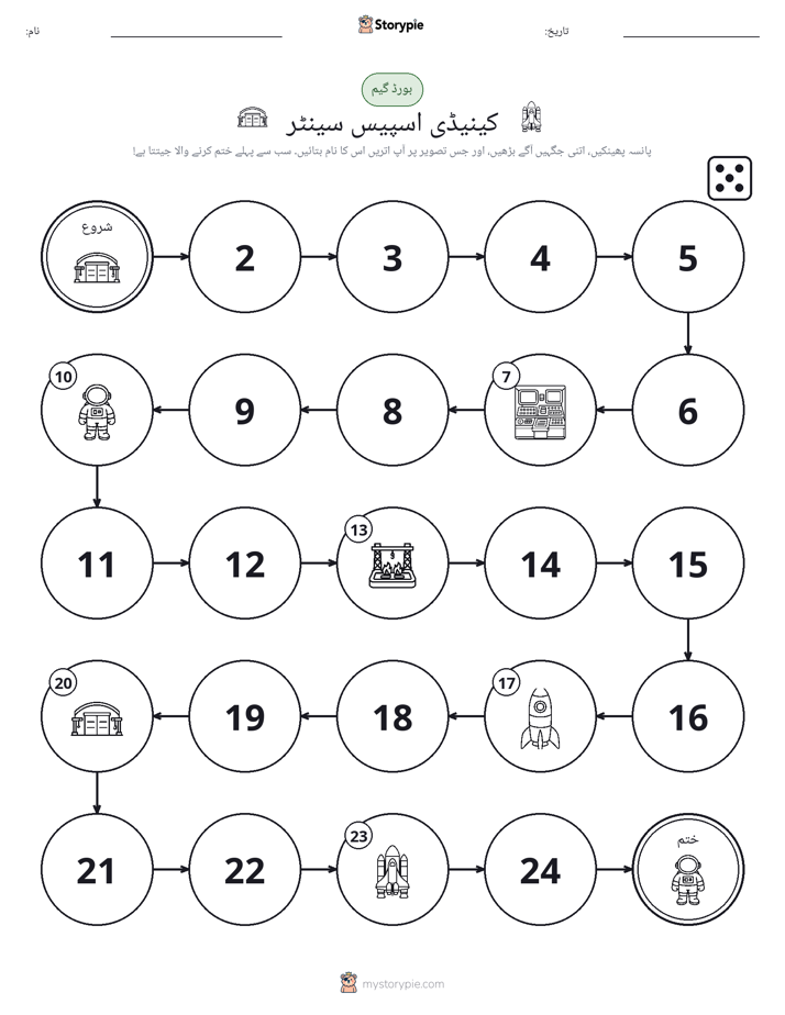 رول اور منتقل کریں کھیل
