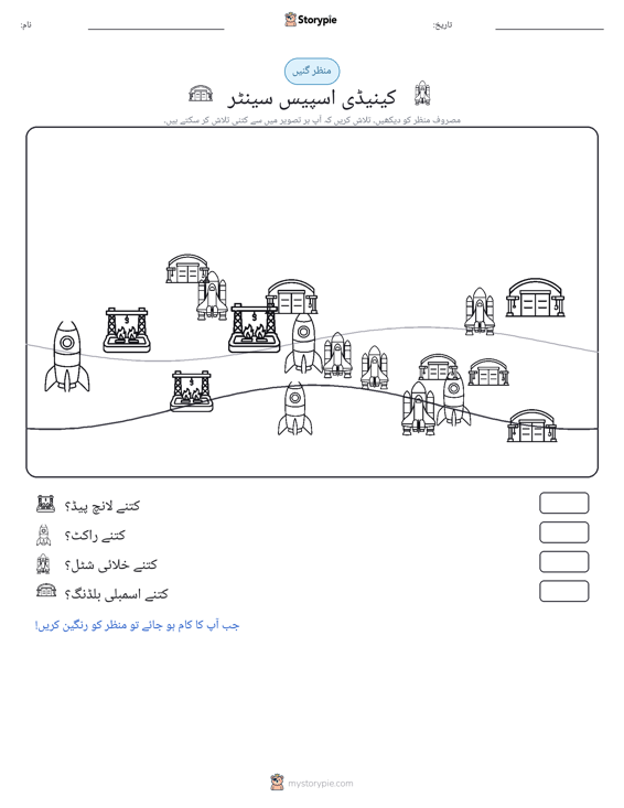 گنتی کا منظر