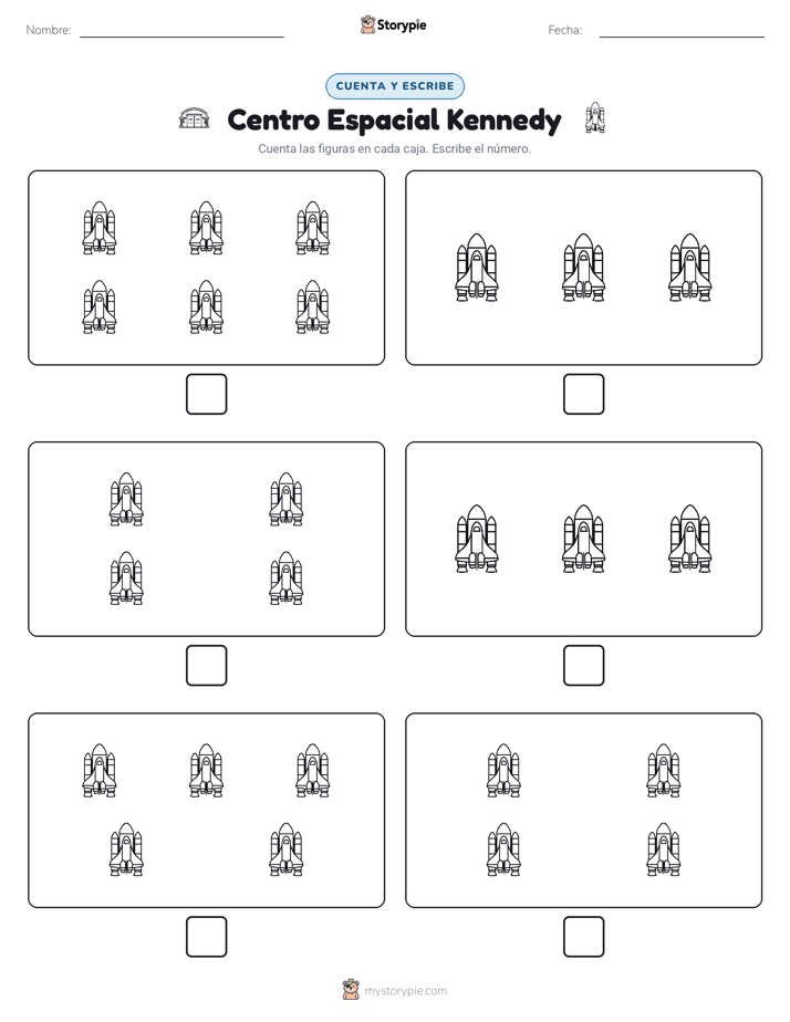 Cuenta y Escribe