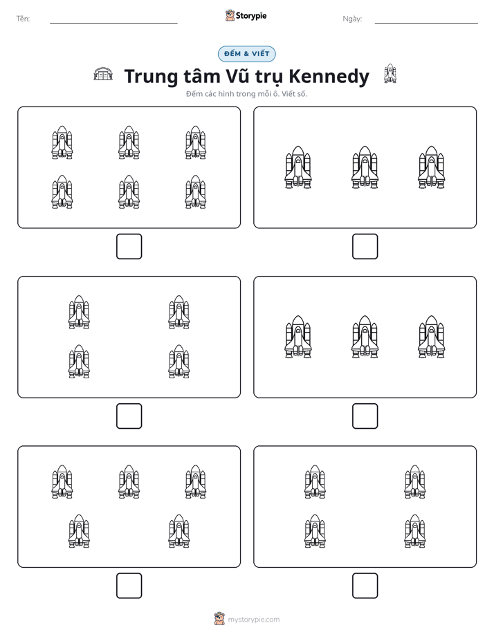 Đếm & Viết