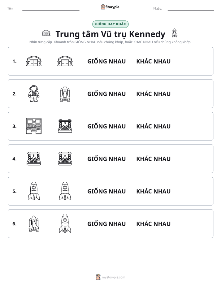 Giống Hay Khác