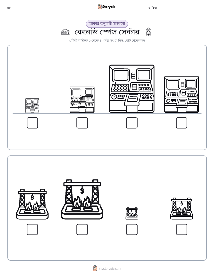 আকারের ক্রম