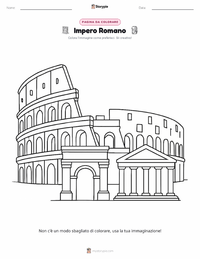 Anteprima della scheda stampabile di Impero Romano