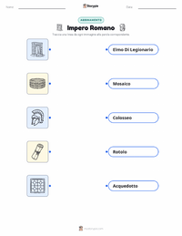 Anteprima della scheda stampabile di Impero Romano
