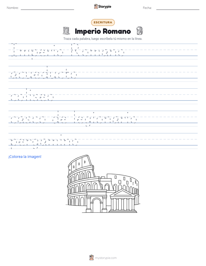 Práctica de Escritura