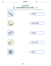 மைக்கேல் ஃபாரடே அச்சிடக்கூடிய வேலைப்பதிவின் முன்னோட்டம்