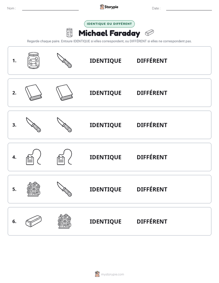 Identique ou Différent