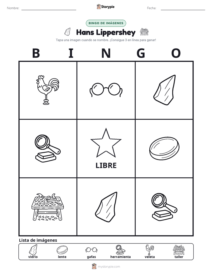 Bingo de Imágenes