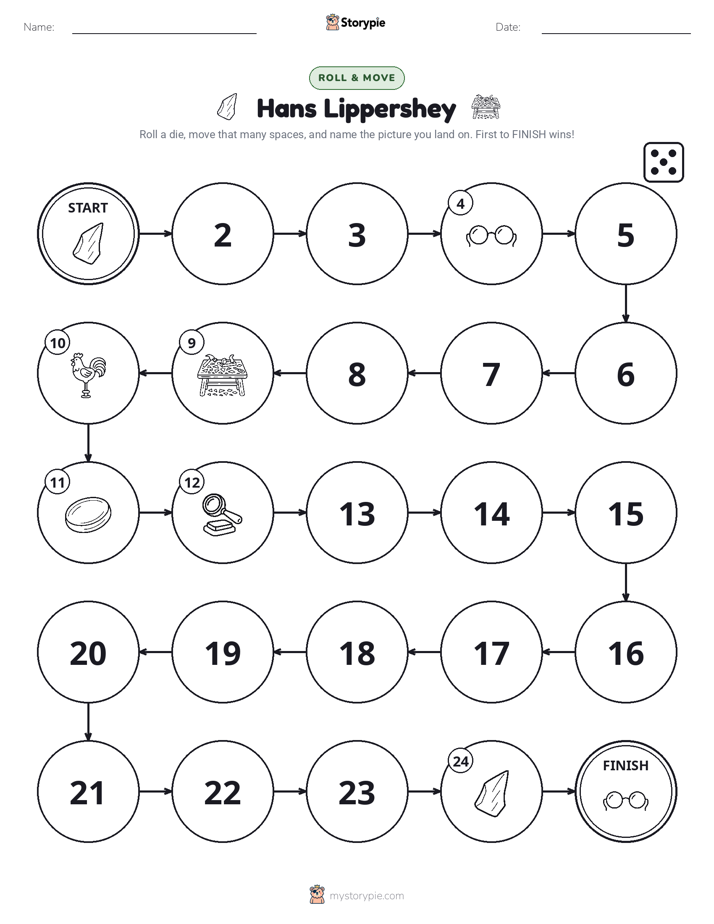 Roll & Move Game