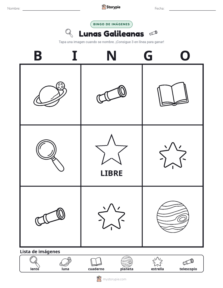 Bingo de Imágenes