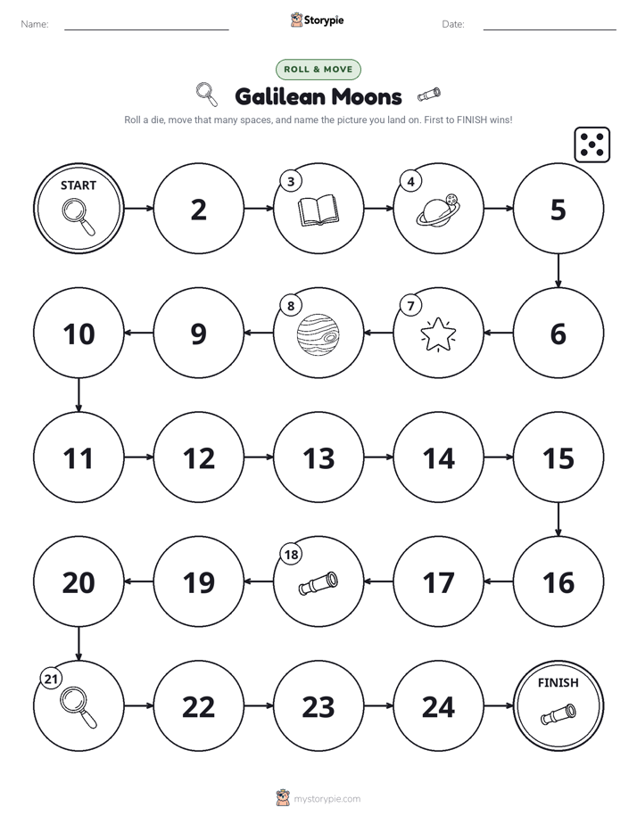 Roll & Move Game