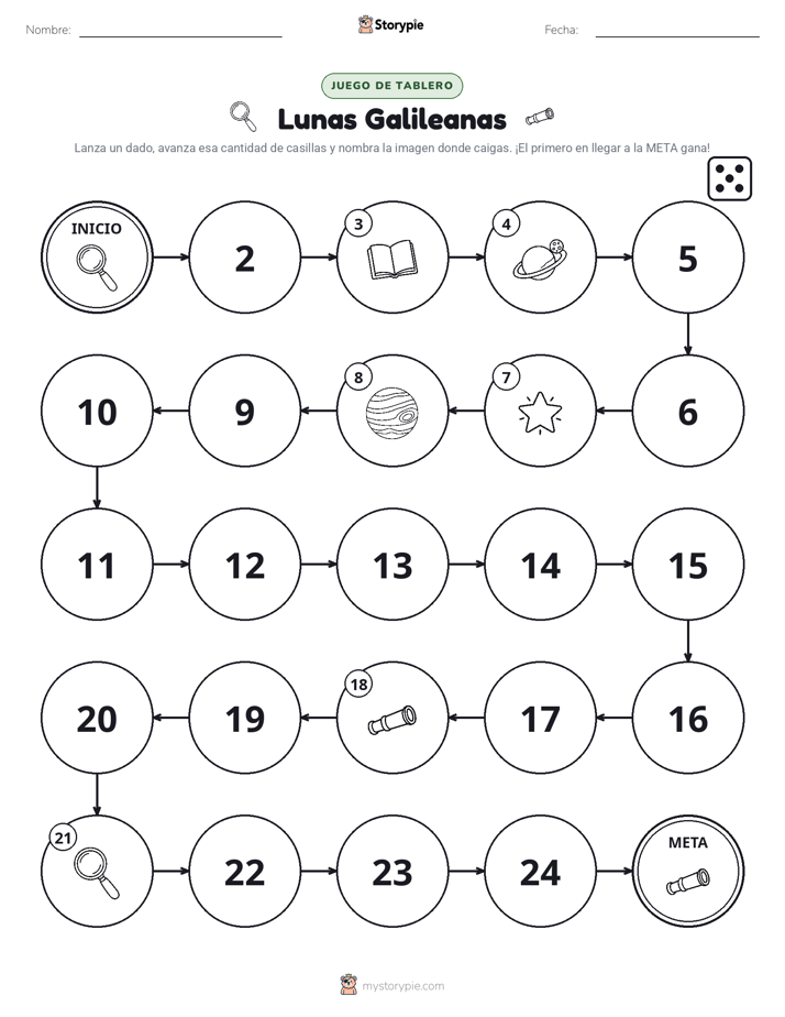 Juego de Rueda y Avanza