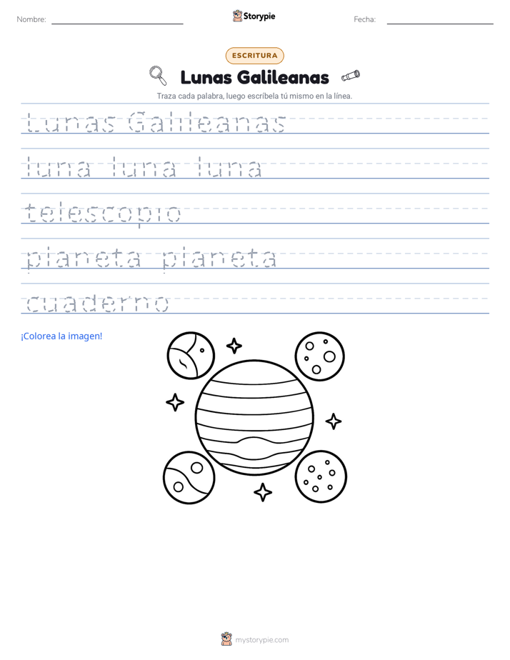 Práctica de Escritura