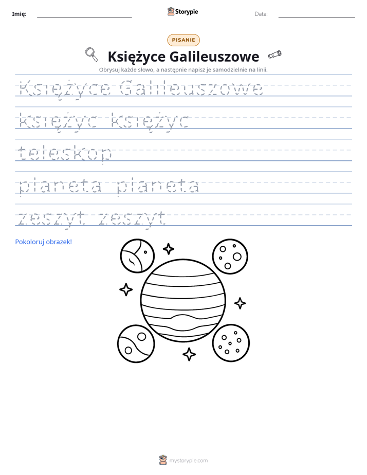 Ćwiczenie Pisania