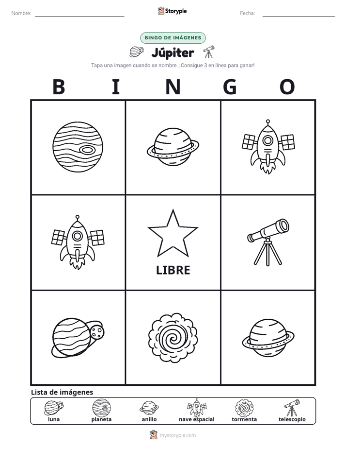 Bingo de Imágenes