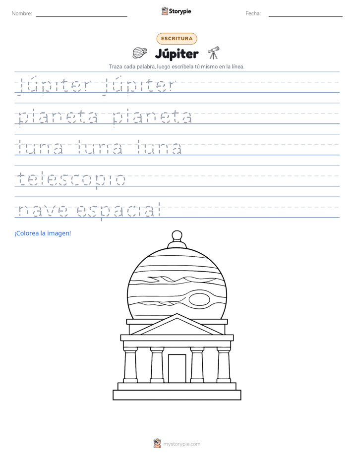Práctica de Escritura