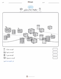 معاينة ورقة العمل القابلة للطباعة سقوط جدار برلين