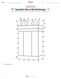 Podgląd drukowalnego arkusza ćwiczeń Upadek Muru Berlińskiego