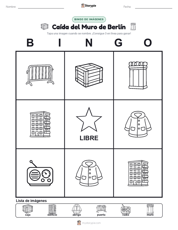 Bingo de Imágenes