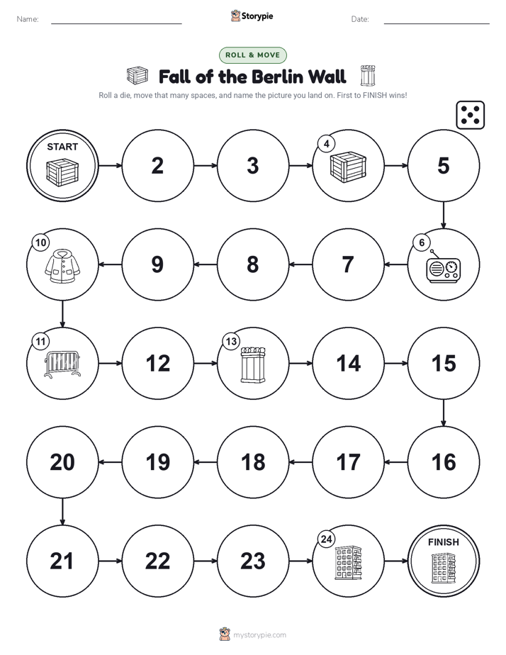 Roll & Move Game