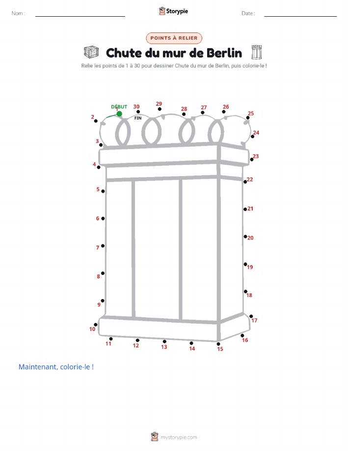 Relie les points