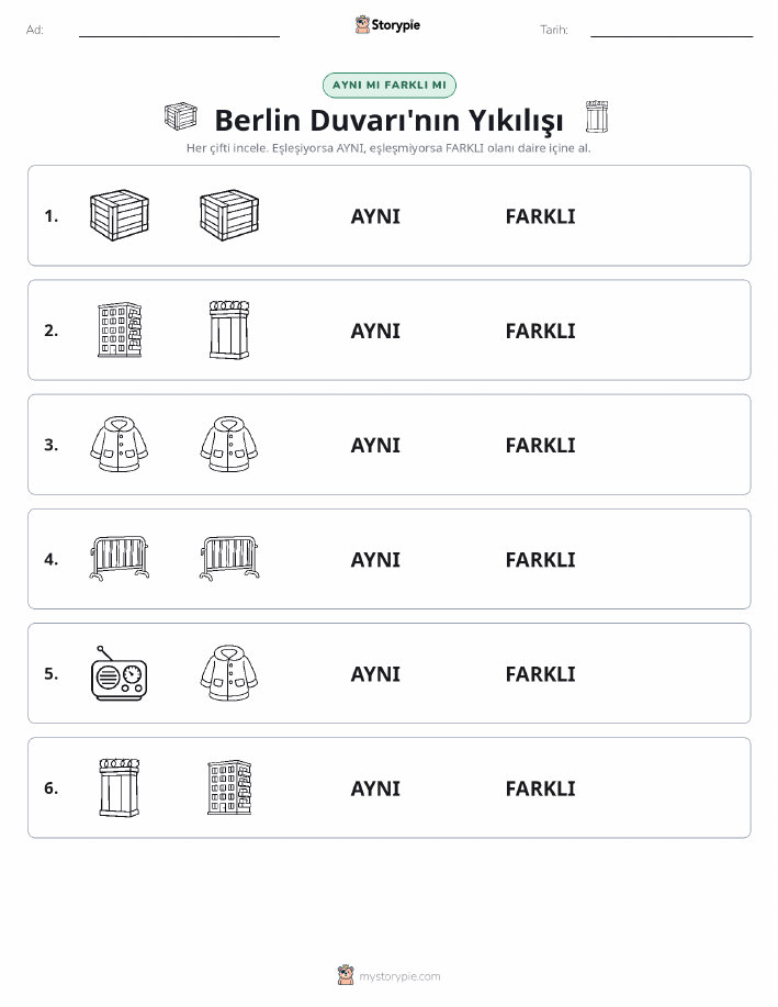Aynı mı Farklı mı