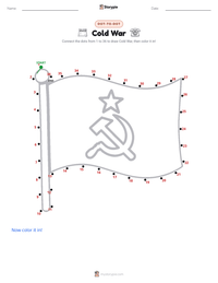 Cold War printable worksheet preview
