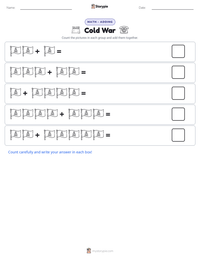 Cold War printable worksheet preview