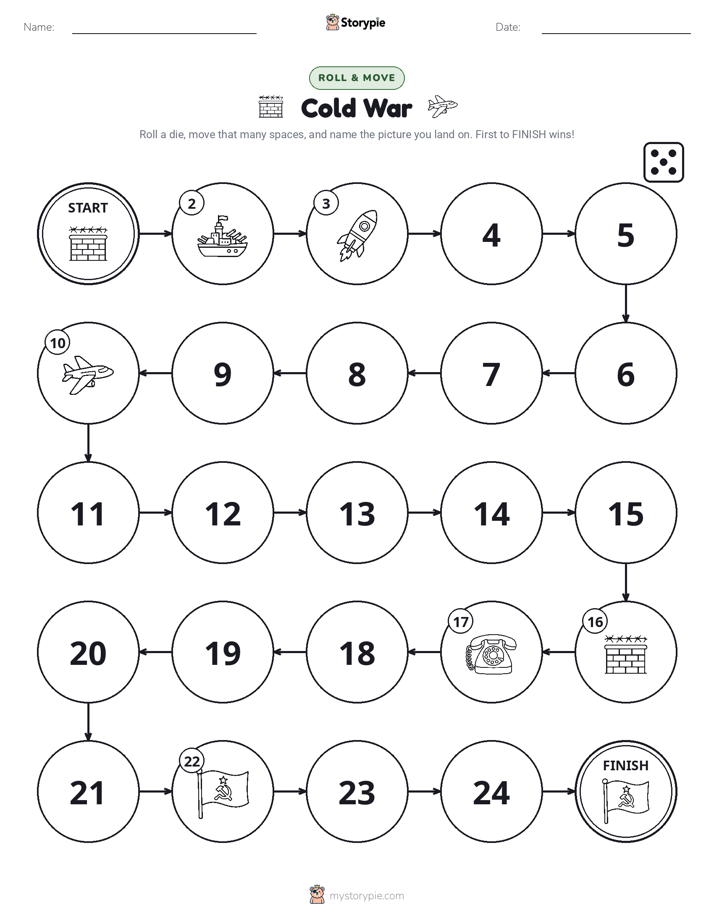 Roll & Move Game