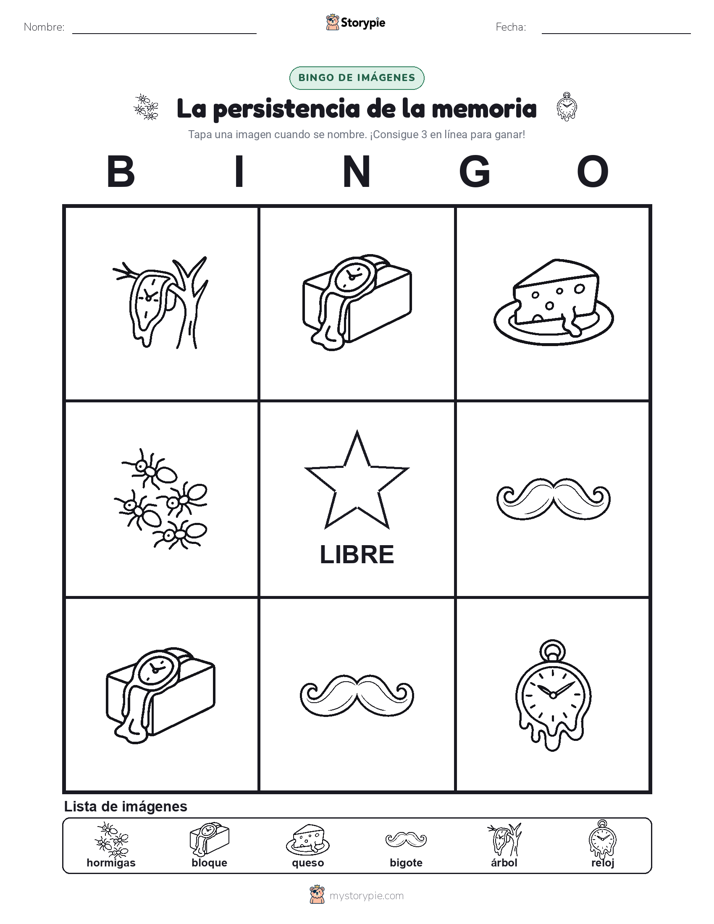 Bingo de Imágenes