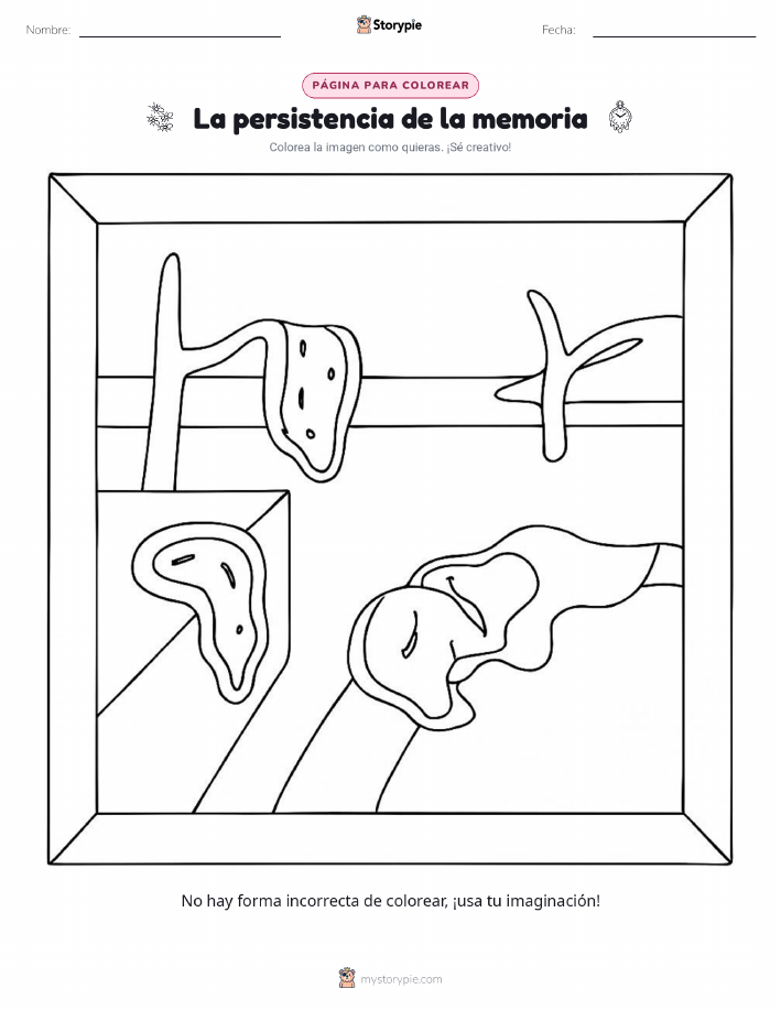 Página para Colorear