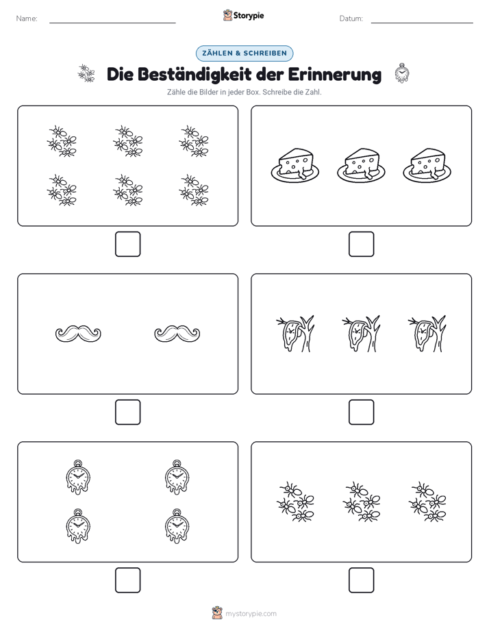 Zählen & Schreiben