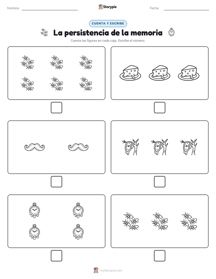 Cuenta y Escribe