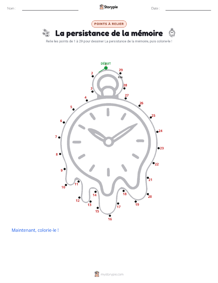 Relie les points