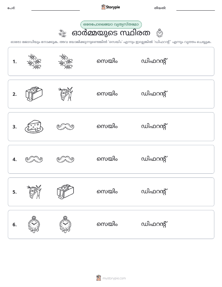 ഒന്നോ വ്യത്യാസമോ