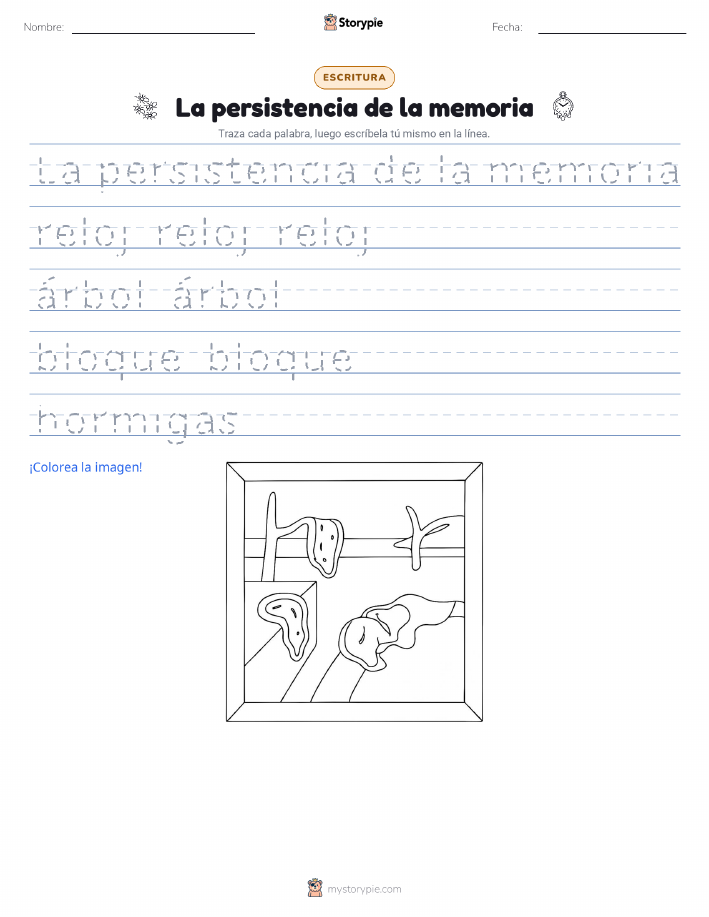 Práctica de Escritura