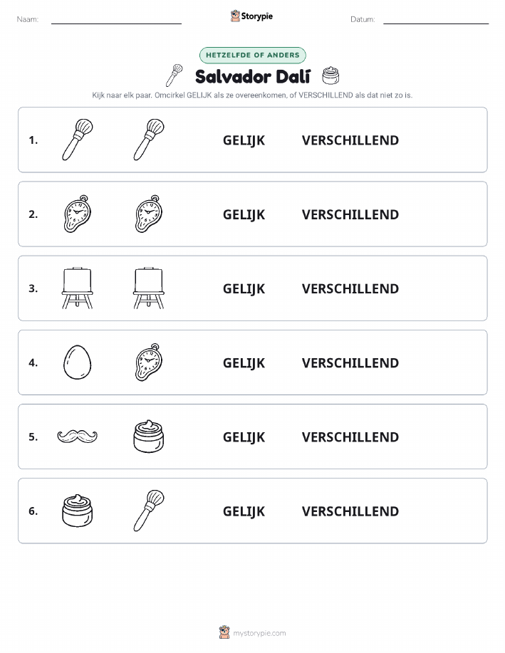 Zelfde of Verschillend