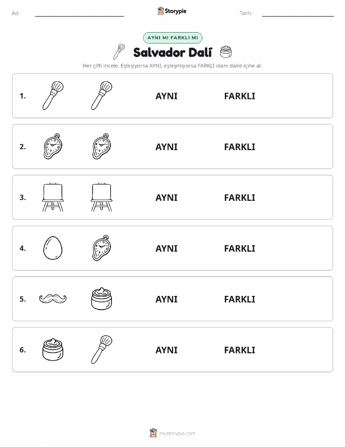 Aynı mı Farklı mı