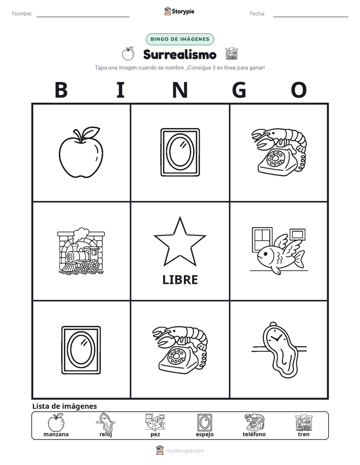 Bingo de Imágenes