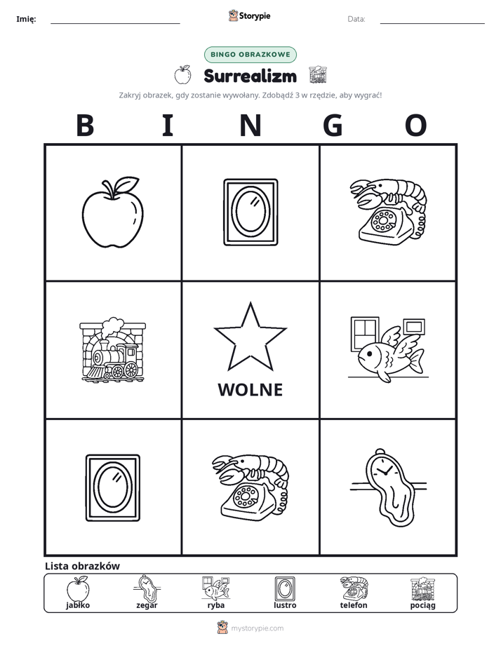Bingo obrazkowe