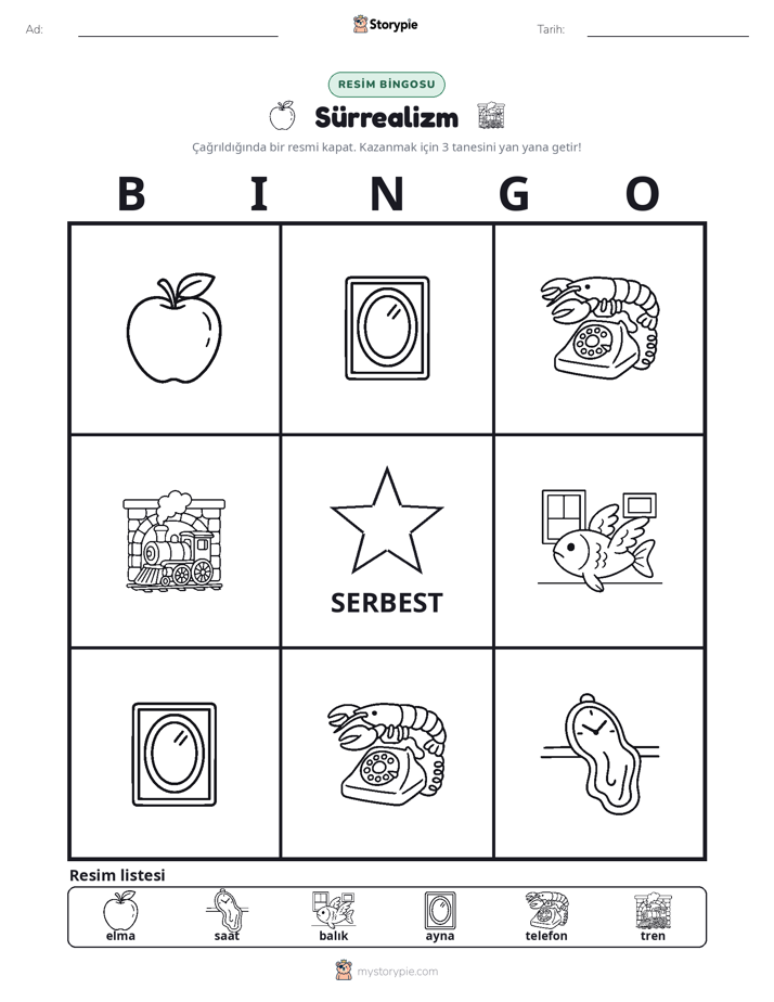 Resim Bingo
