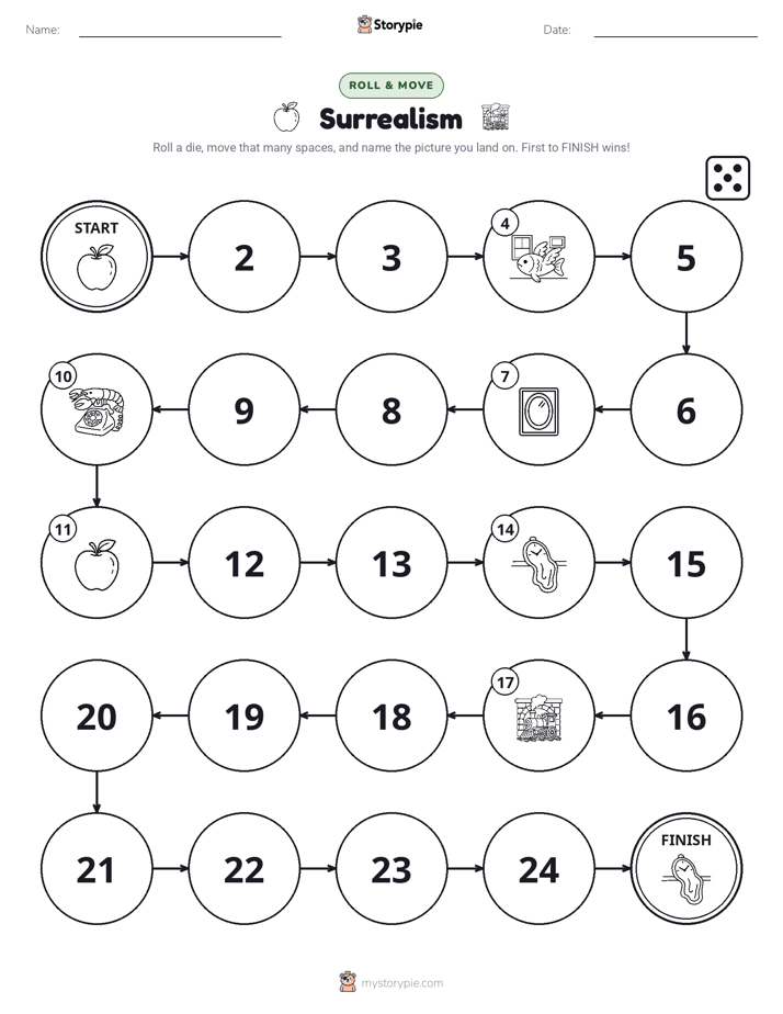 Roll & Move Game