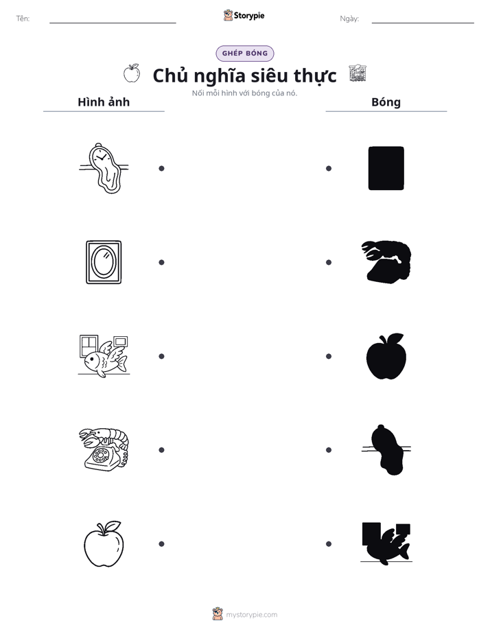 Ghép Hình Bóng