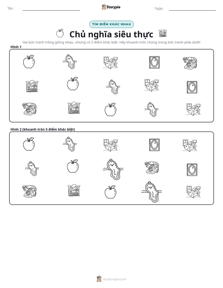 Tìm Sự Khác Biệt
