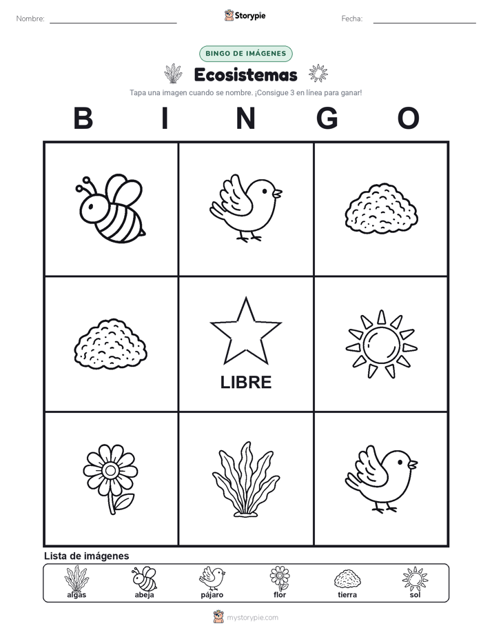 Bingo de Imágenes