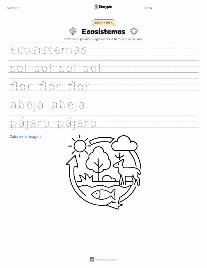 Práctica de Escritura