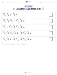 Alexander von Humboldt printable worksheet preview